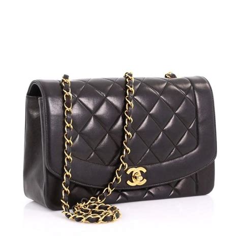 chanel lambskin medium diana|Chanel lambskin medium bag.